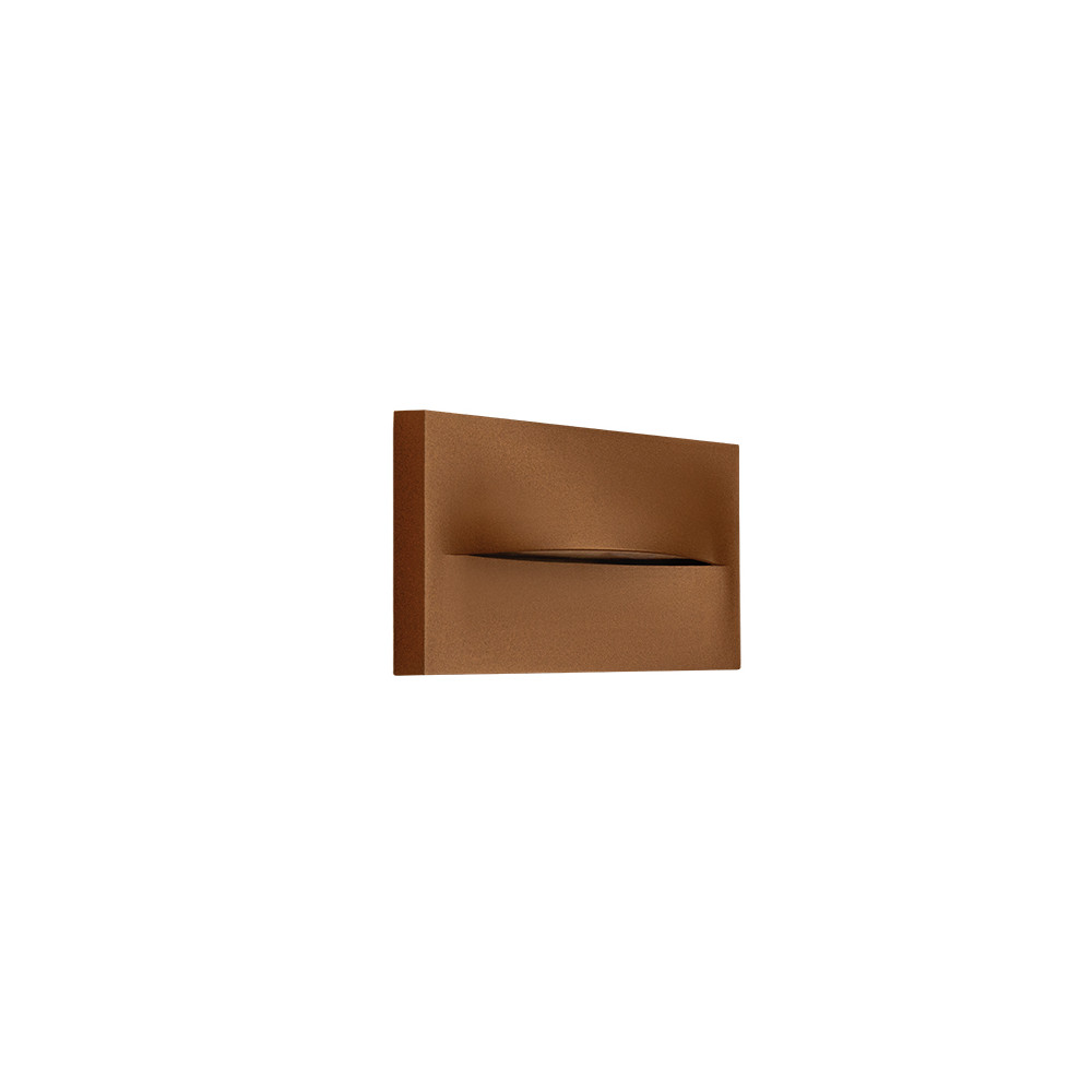 Outdoor Wall Light ZAMBELIS 4W IP65 DESIGN Brown E455 FS