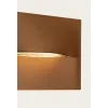 Applique Extérieure ZAMBELIS 4W IP65 DESIGN Marron E455 FS