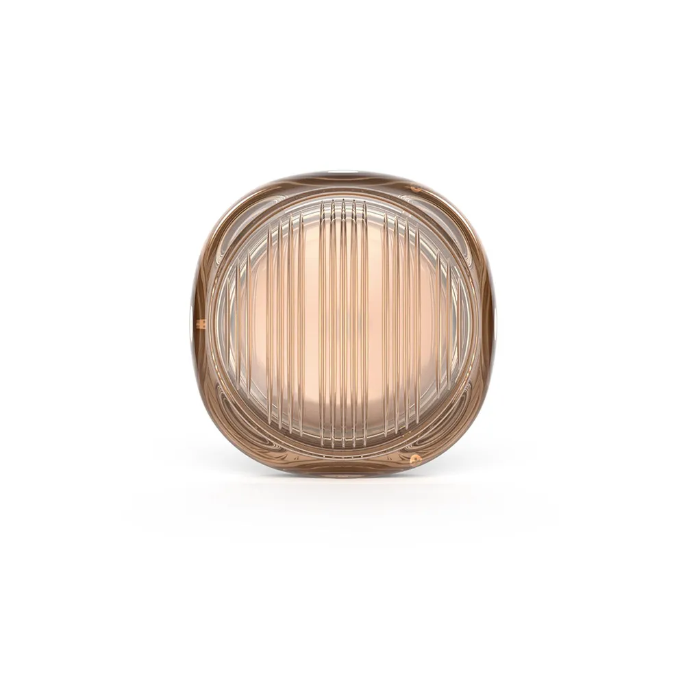 Applique Extérieure ZAMBELIS D130 12W IP65 Dimmable DESIGN Champagne et Noir Sablé E492