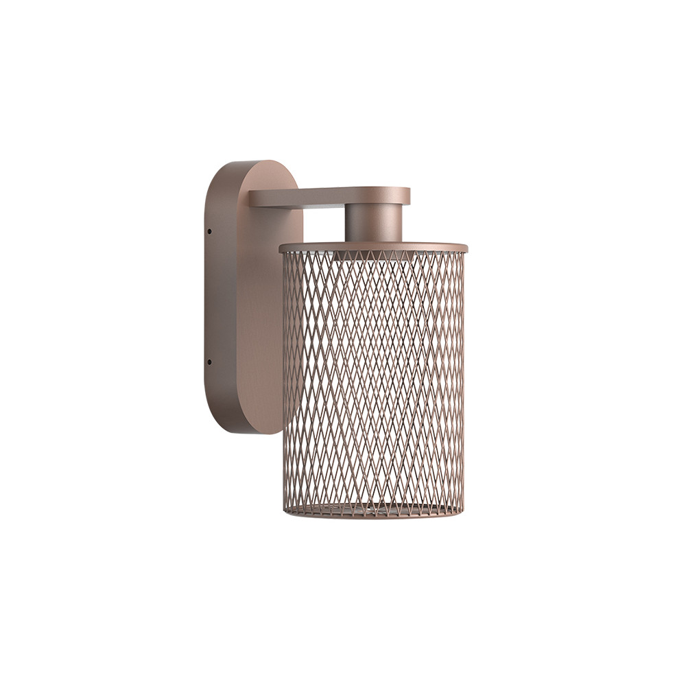 Outdoor Wall Light ZAMBELIS 6W IP54 DESIGN Sandy Coffee E522 FS