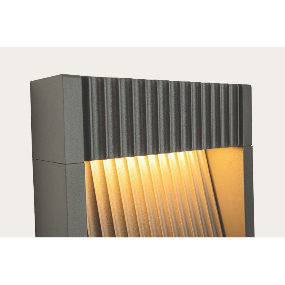 Außenwandleuchte ZAMBELIS 13W IP65 DESIGN Graphit E353 FS