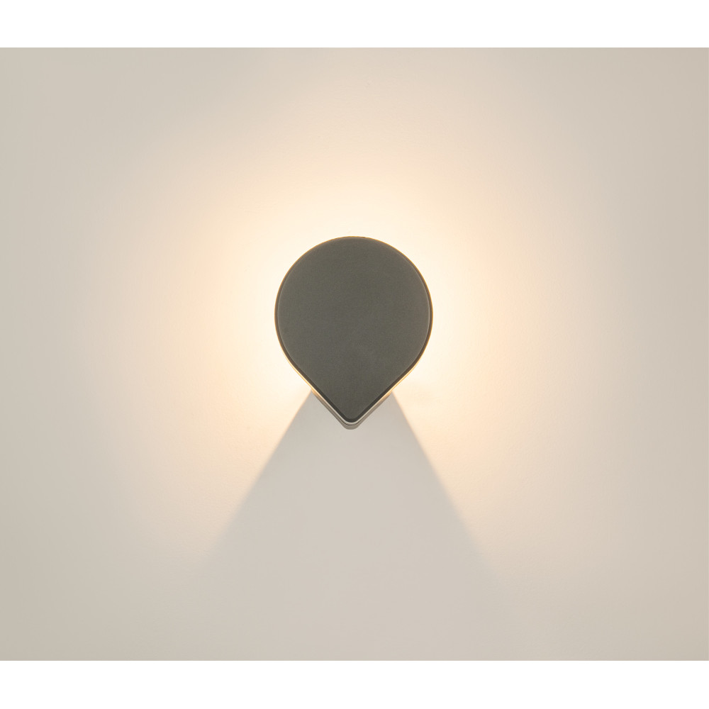 Buitenwandlamp ZAMBELIS 13W IP65 DESIGN Grafiet E358 FS