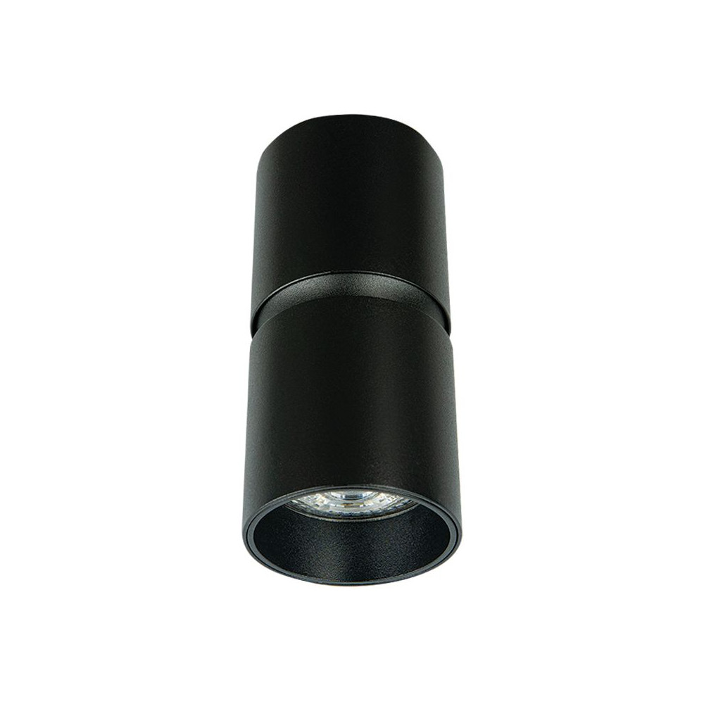 Plafonnier ZAMBELIS D60 GU10 DESIGN Noir Sablé S160