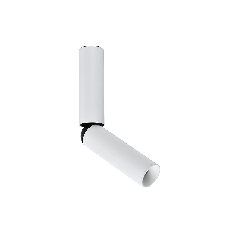 Plafonnier ZAMBELIS 20cm 5W DESIGN Blanc Sablé S216 FS