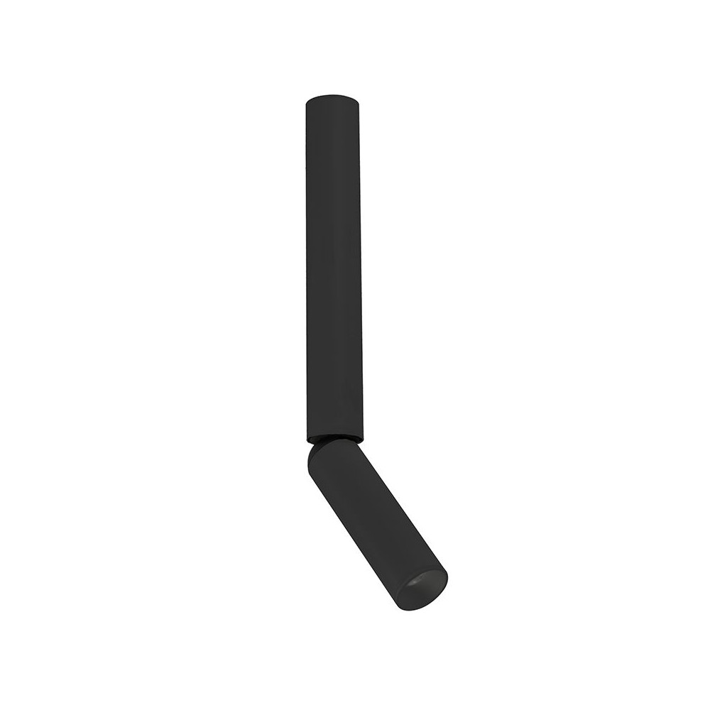 Plafonnier ZAMBELIS 30cm 5W DESIGN Noir Sablé S219