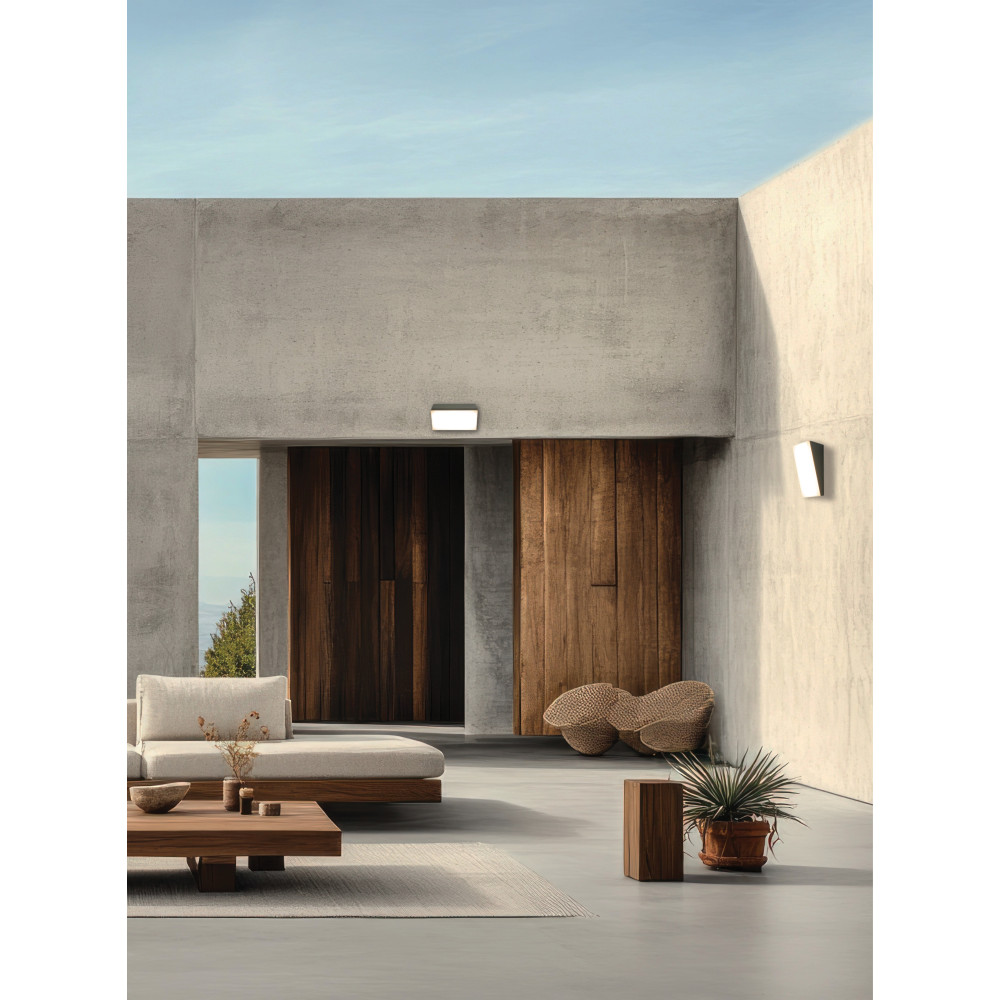 Außenwandleuchte ZAMBELIS 10W IP65 DESIGN Graphit E416