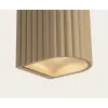Applique Extérieure ZAMBELIS 2x3W Direct/Indirect IP54 DESIGN Beige E420 FS