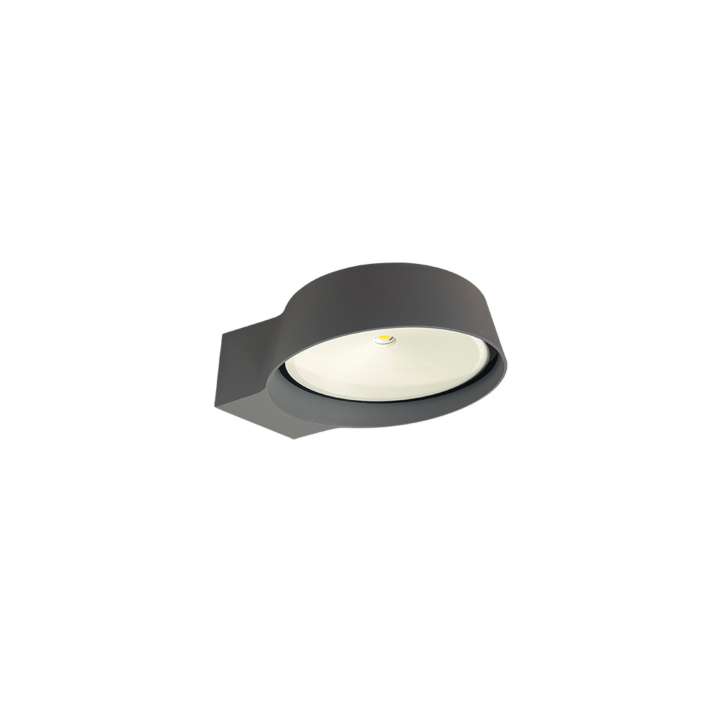Buitenwandlamp ZAMBELIS 12W IP54 DESIGN Grafiet E464 FS