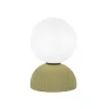 Table Lamp ZAMBELIS G9 DESIGN Olive Green Without Source 2589 FS