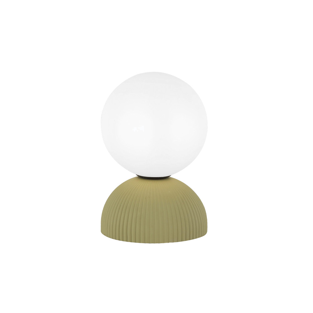 Table Lamp ZAMBELIS G9 DESIGN Olive Green Without Source 2589 FS