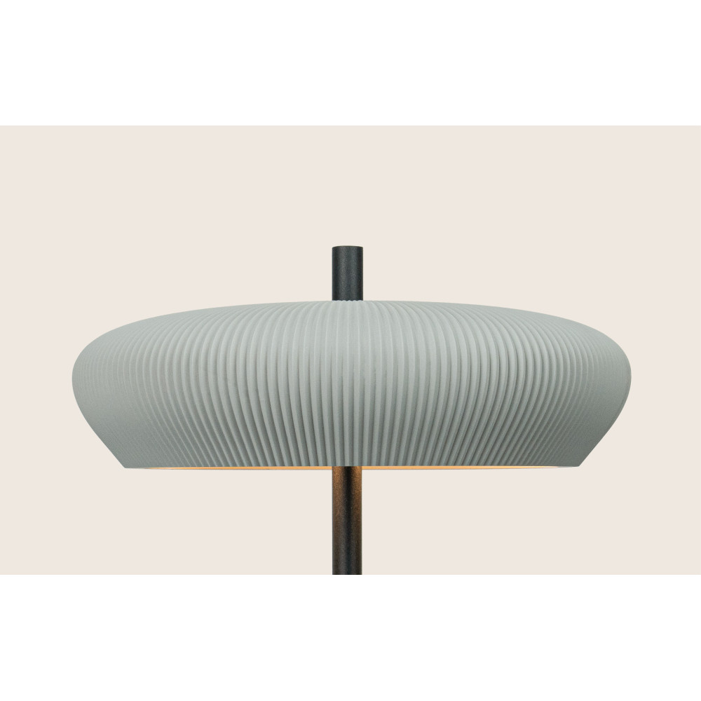 Table Lamp ZAMBELIS 2xG9 DESIGN Grey and Sand Black Without Source 2594 FS