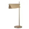 Tischlampe ZAMBELIS 7W Dimmbar DESIGN Gebürstetes Gold 25193 FS