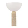 Table Lamp ZAMBELIS D300 E27 DESIGN Natural Stone Without Source 25427 FS