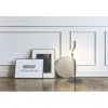 Lampe sur table ZAMBELIS D150 8W DESIGN Noir Mat 2004