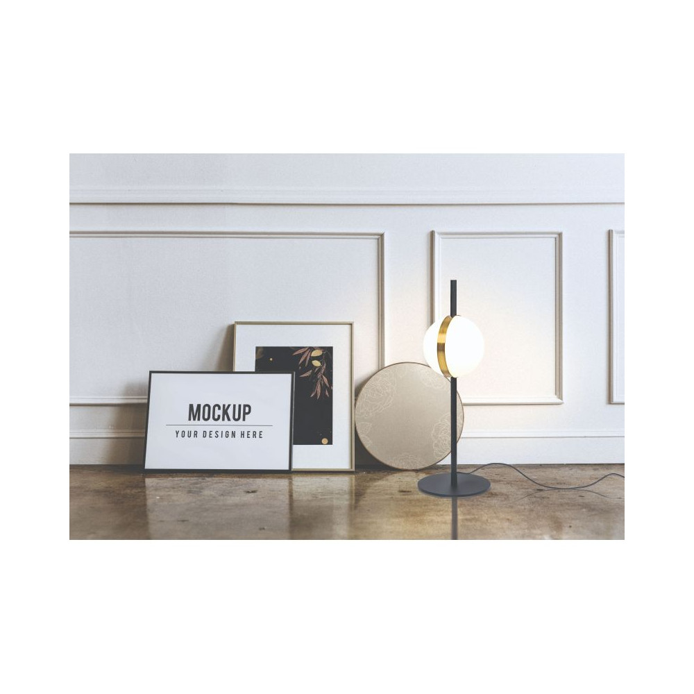 Table Lamp ZAMBELIS D150 8W DESIGN Matte Black 2004