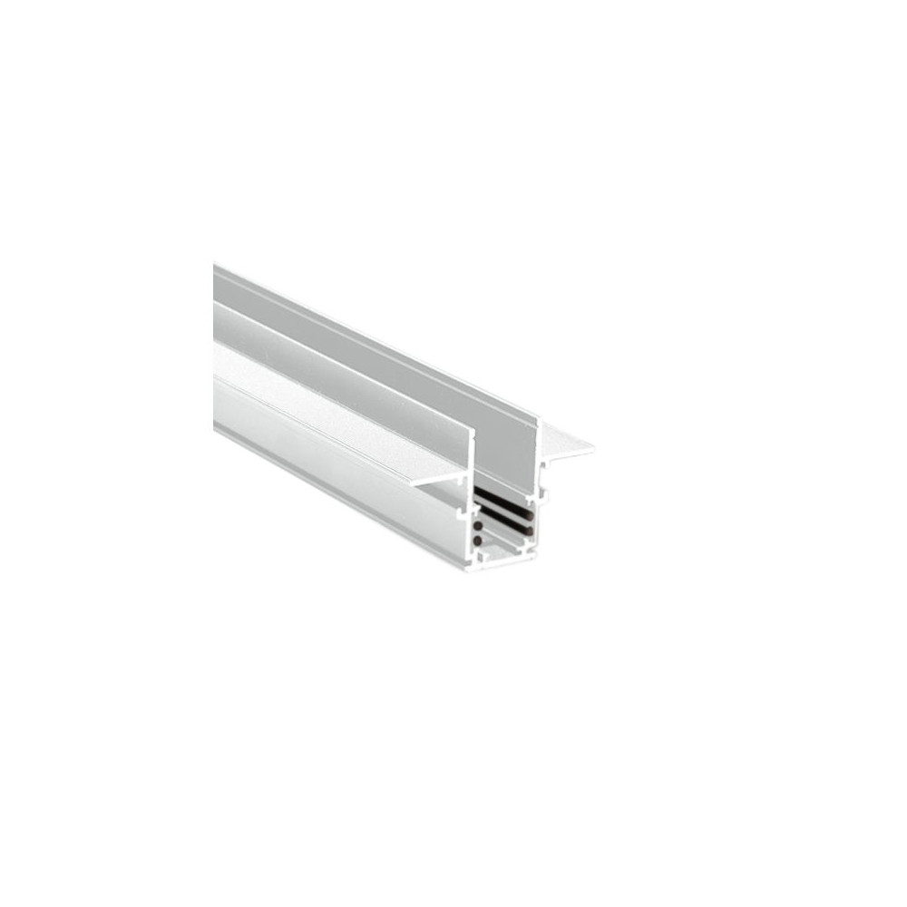 Rail Magnétique Trimless ZAMBELIS 1m DESIGN Blanc Sablé 2083W-1 FS