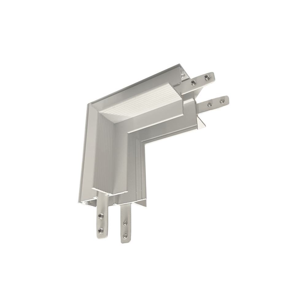 Verticale T-verbinding voor Magnetische Rail Trimless ZAMBELIS DESIGN Wit Zandkleur 2083W-C1 FS