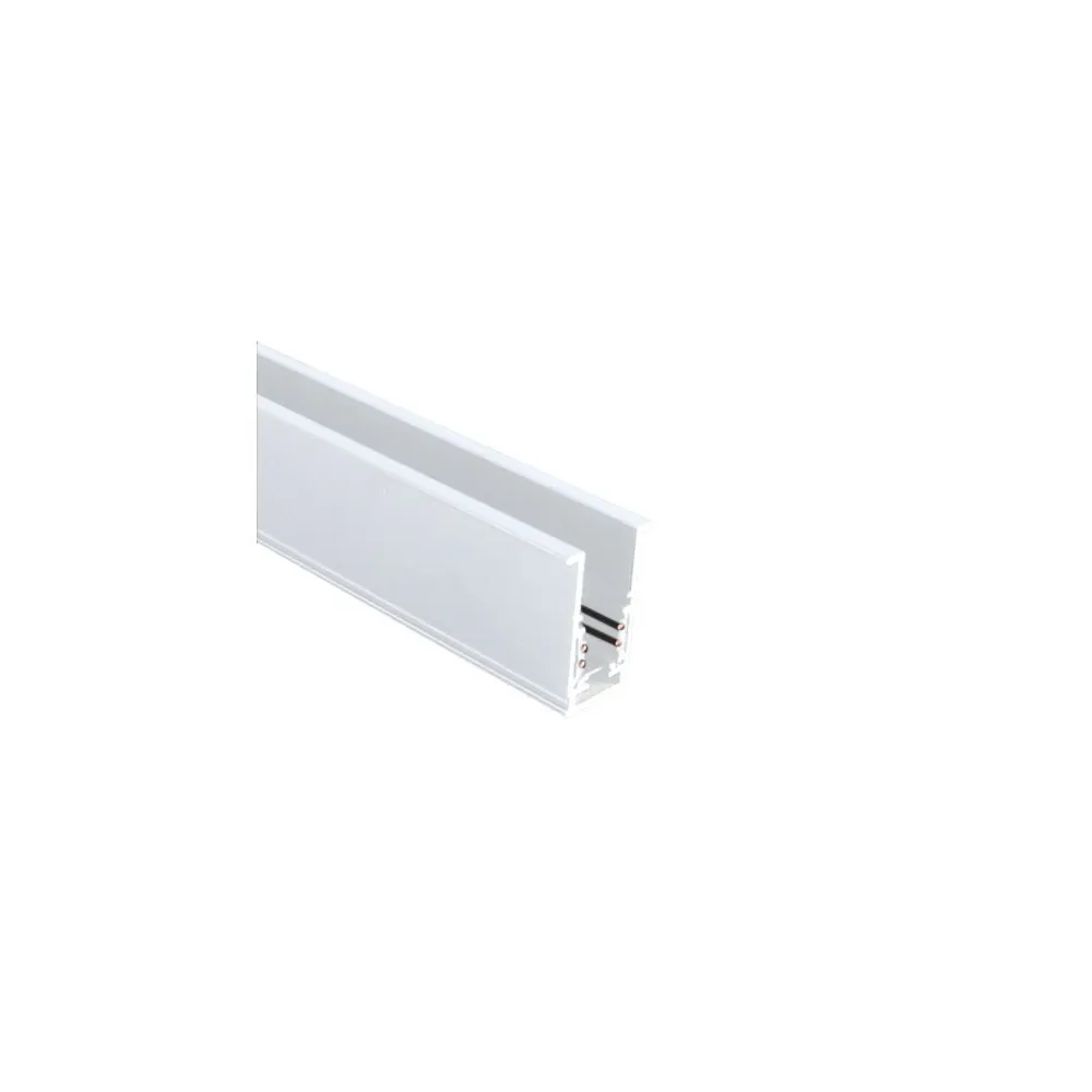 Ingebouwd Magnetisch Rail ZAMBELIS 1m DESIGN Zandwit 2084W-1 FS