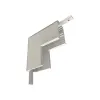 Jonction en T verticale pour Rail Magnétique Encastré ZAMBELIS DESIGN Blanc Sablé 2084W-C1 FS