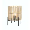 Lampe sur table ZAMBELIS D230 E14 DESIGN Noir Mat Sans Source 20232
