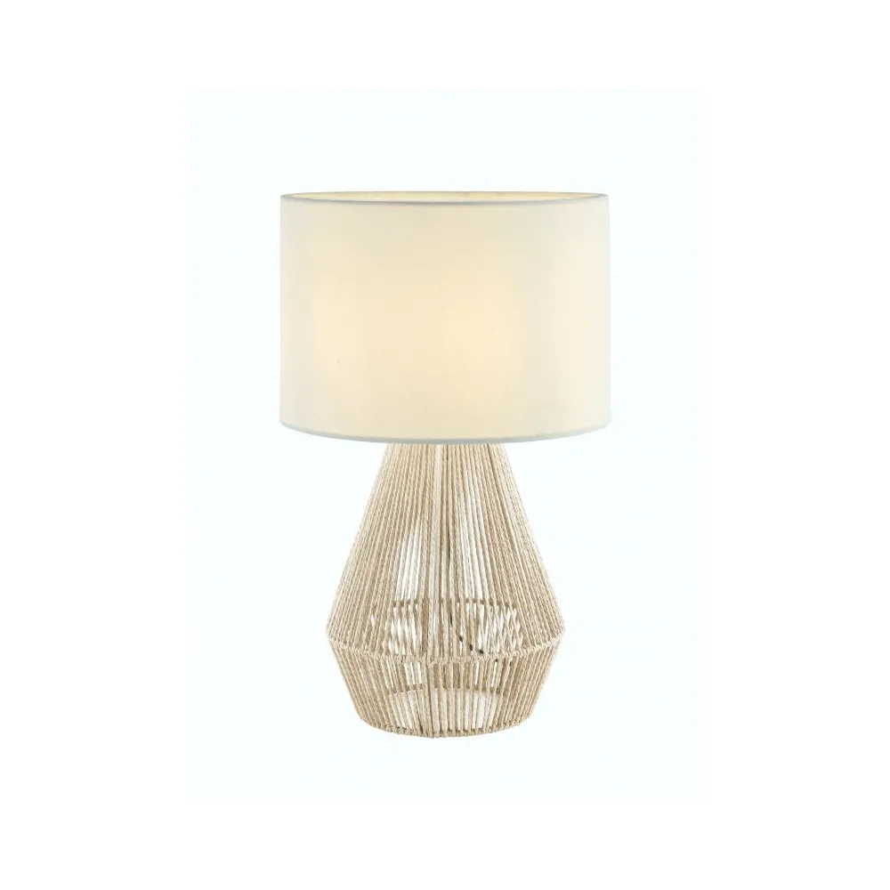 Table Lamp ZAMBELIS D300 E27 DESIGN Rattan No Light Source 20235