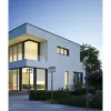 Stehlampe Außen ZAMBELIS 2xE27 IP65 DESIGN Schwarz Sandgestrahlt Ohne Leuchtmittel E339