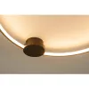 Ceiling Light ZAMBELIS D640 24W Dimmable DESIGN Matte Gold and Matte Black
