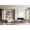 Deckenleuchte ZAMBELIS D640 24W Dimmbar DESIGN Mattes Gold und Mattes Schwarz