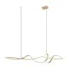 Pendant Light ZAMBELIS 27W Dimmable DESIGN Matte Gold