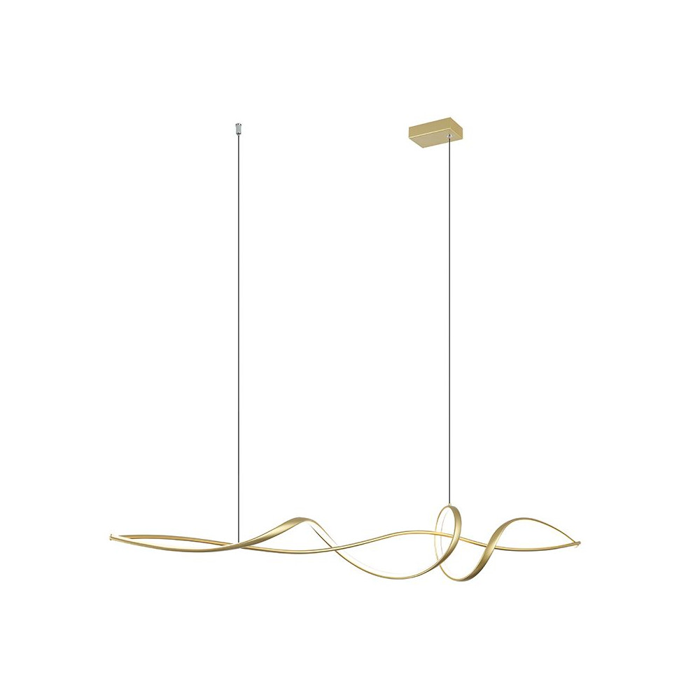 Hanglamp ZAMBELIS 27W Dimbaar DESIGN Mat Goud