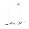 Pendelleuchte ZAMBELIS 27W Dimmbar DESIGN Mattes Schwarz