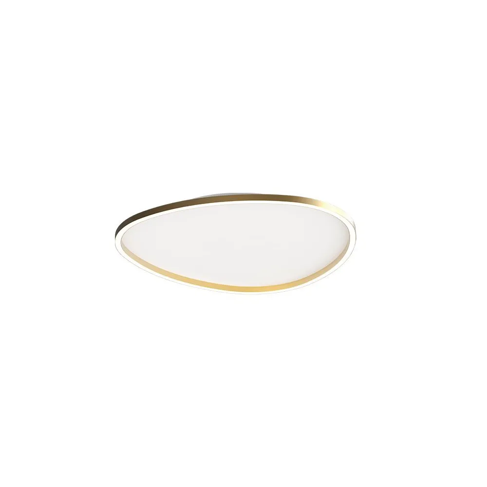 Deckenleuchte ZAMBELIS 39W Dimmbar DESIGN Matt Gold 23210