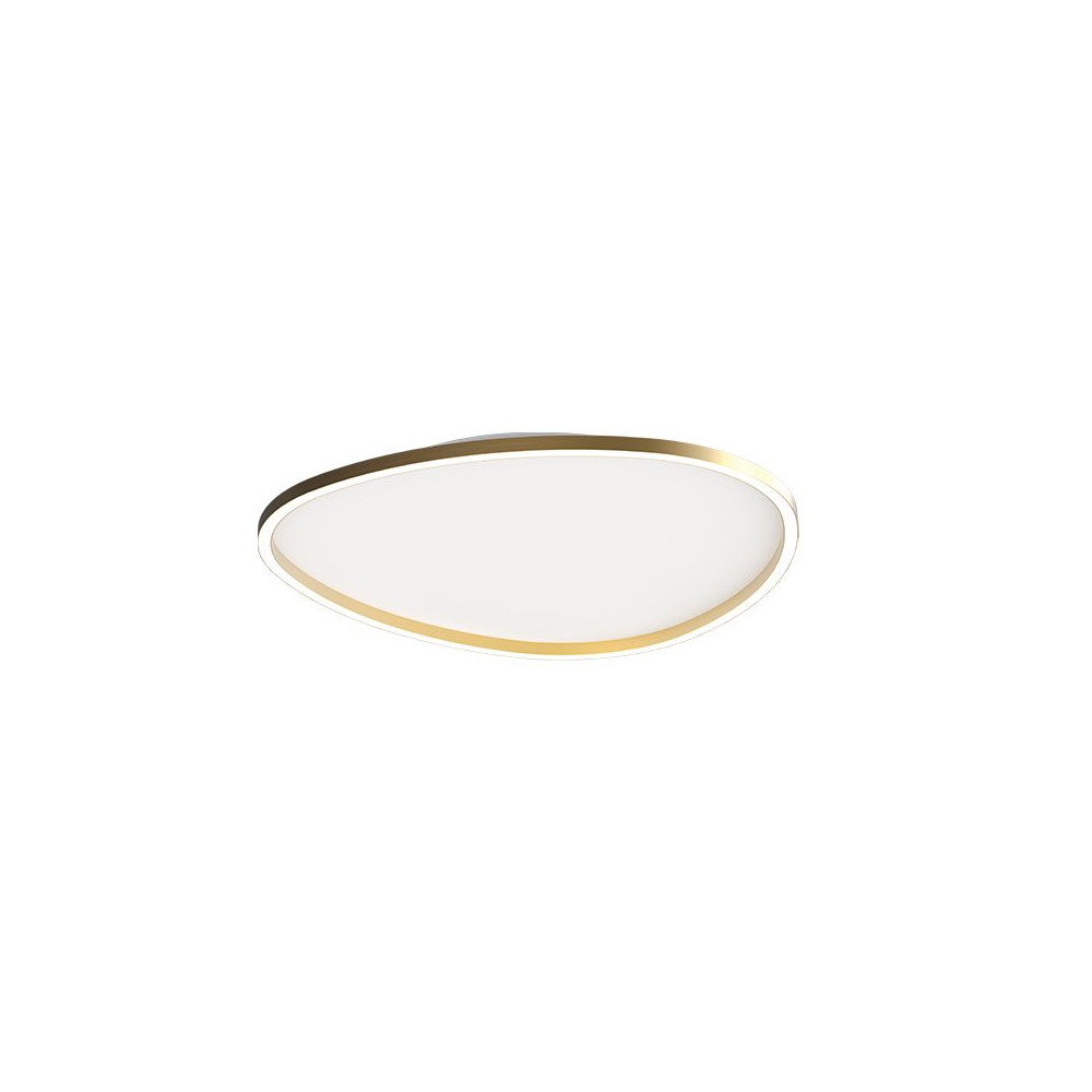 Plafonnier ZAMBELIS 39W Dimmable DESIGN Or Mat 23210