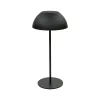 ZAMBELIS Buitentafellamp Tactiel D130 2W Dimbaar IP44 DESIGN Gezandstraald Zwart E485