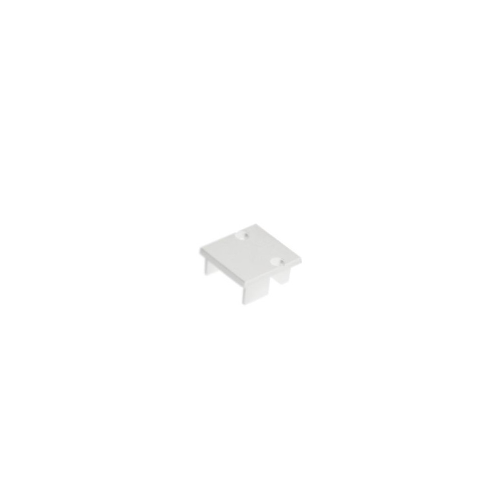 Afsluitdop voor Magnetisch Rail Short ZAMBELIS DESIGN Wit PACK 2 20101-W