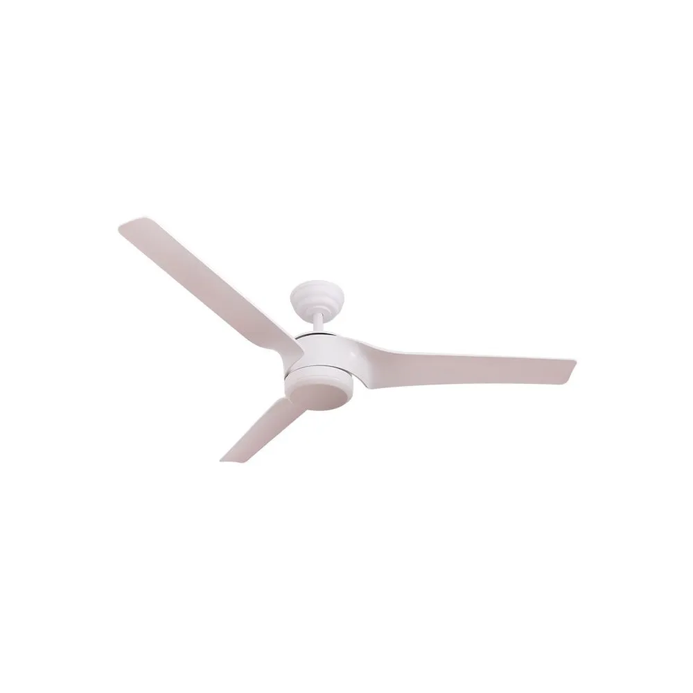 Ventilator ZAMBELIS D1520 mit Fernbedienung DESIGN Mattweiß 23003 FS