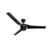 Ventilateur ZAMBELIS D1520 avec Télécommande DESIGN Noir Mat 23004 FS