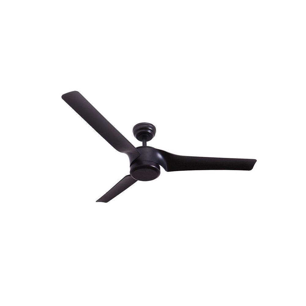 Ventilateur ZAMBELIS D1520 avec Télécommande DESIGN Noir Mat 23004 FS