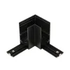 Horizontal T-Junction for Magnetic Track ZAMBELIS DESIGN Sandblasted Black 2082B-C2