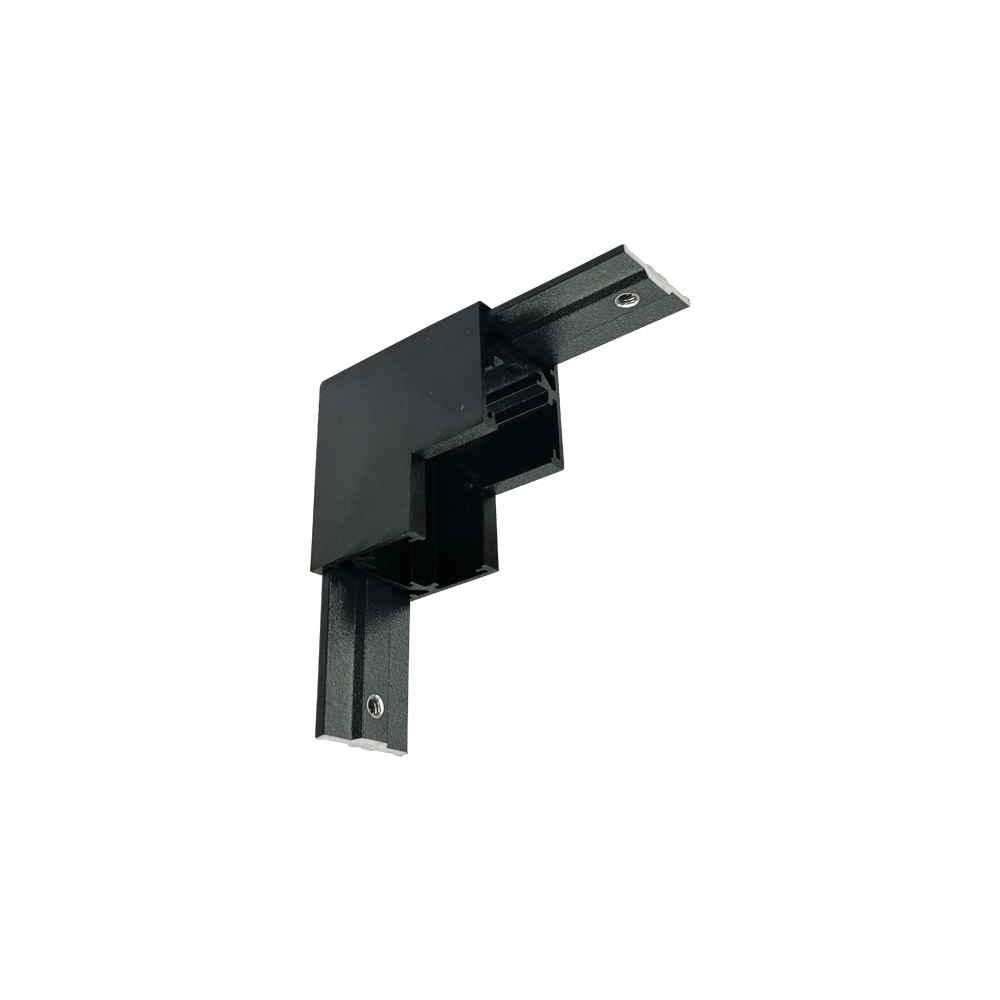 Jonction d'Angle Verticale pour Rail Magnétique ZAMBELIS Short DESIGN Noir Sablé 2085B-C1 FS
