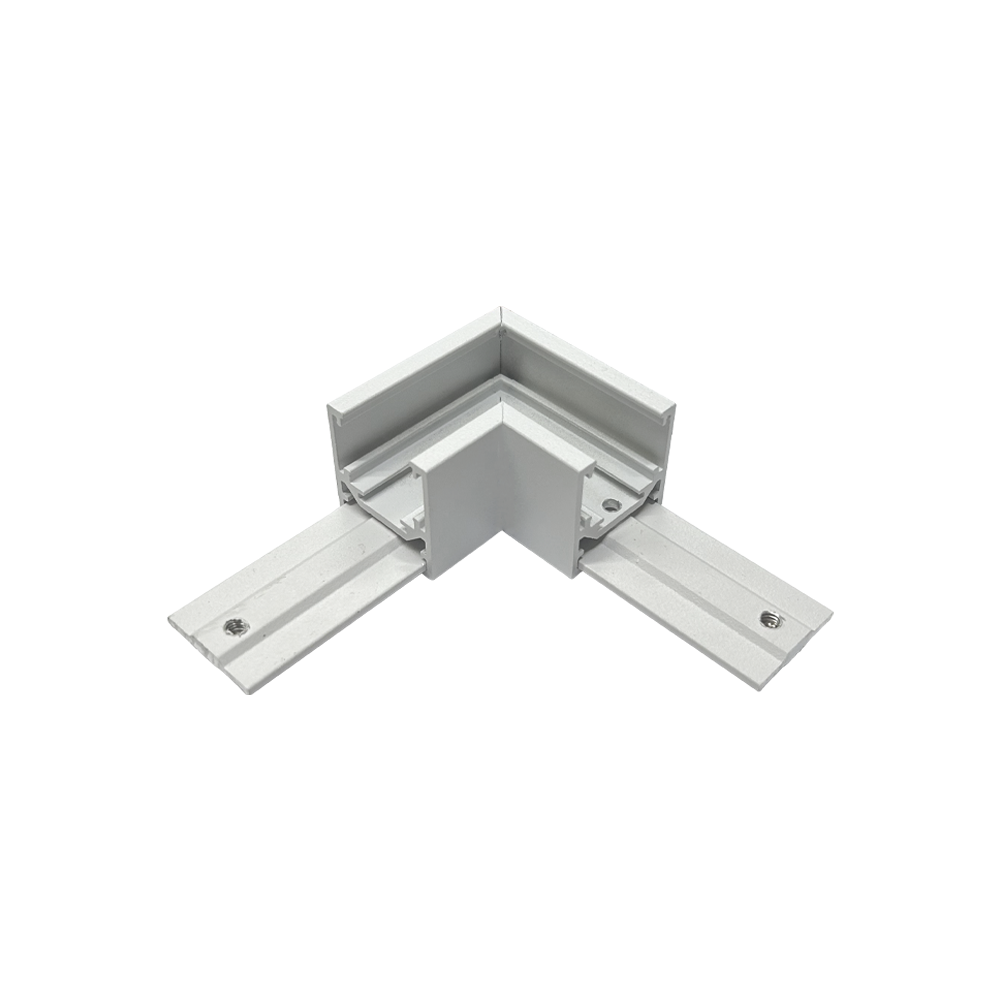 Jonction en T horizontale pour Rail Magnétique ZAMBELIS Short DESIGN Blanc Sablé 2085W-C2