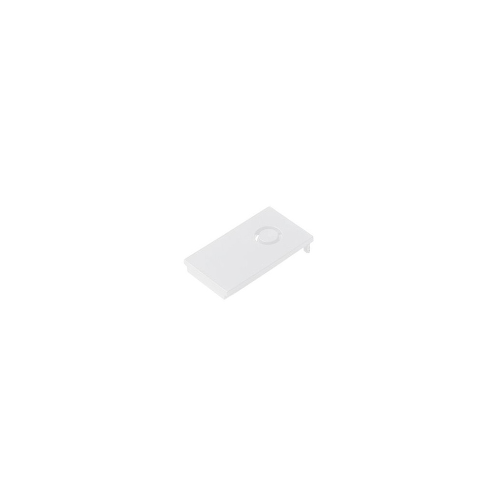 End Cap for Magnetic Rail ZAMBELIS Trimless DESIGN White 2099-W FS