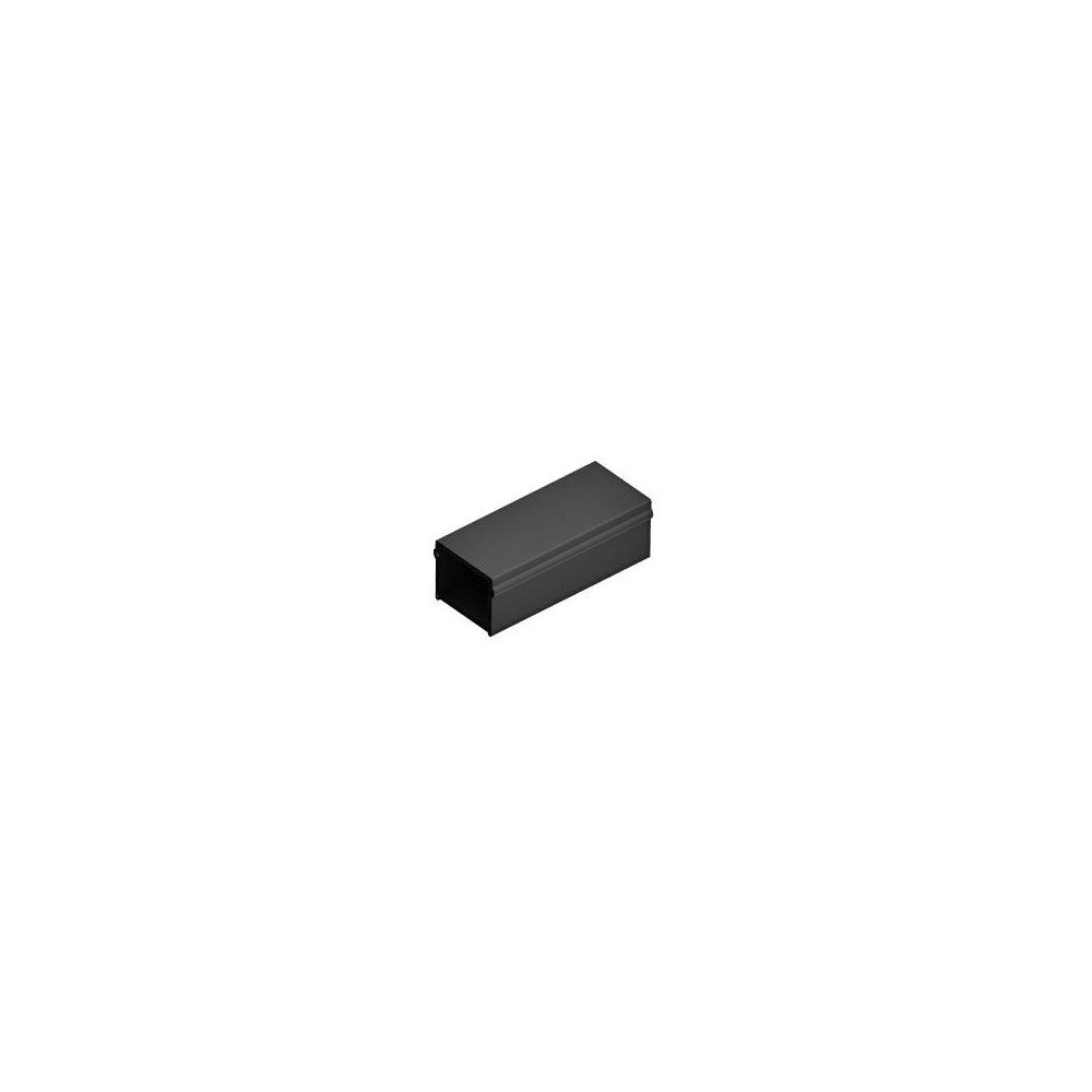 Lineaire verbinding voor Mini Magnetische Rail ZAMBELIS DESIGN Zwart Zandgestraald 22259 FS