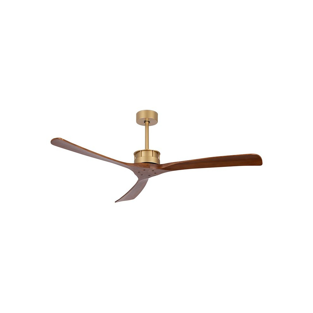 Ventilateur ZAMBELIS D1520 avec Télécommande DESIGN Doré 23002