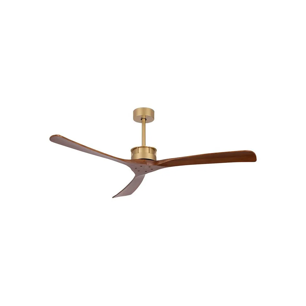 Ventilator ZAMBELIS D1520 mit Fernbedienung DESIGN Gold 23002