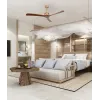 Ventilator ZAMBELIS D1520 met Afstandsbediening DESIGN Goud 23002