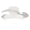 Ventilator ZAMBELIS D550 20W CTT mit Fernbedienung und Schalter DESIGN Weiß 25329