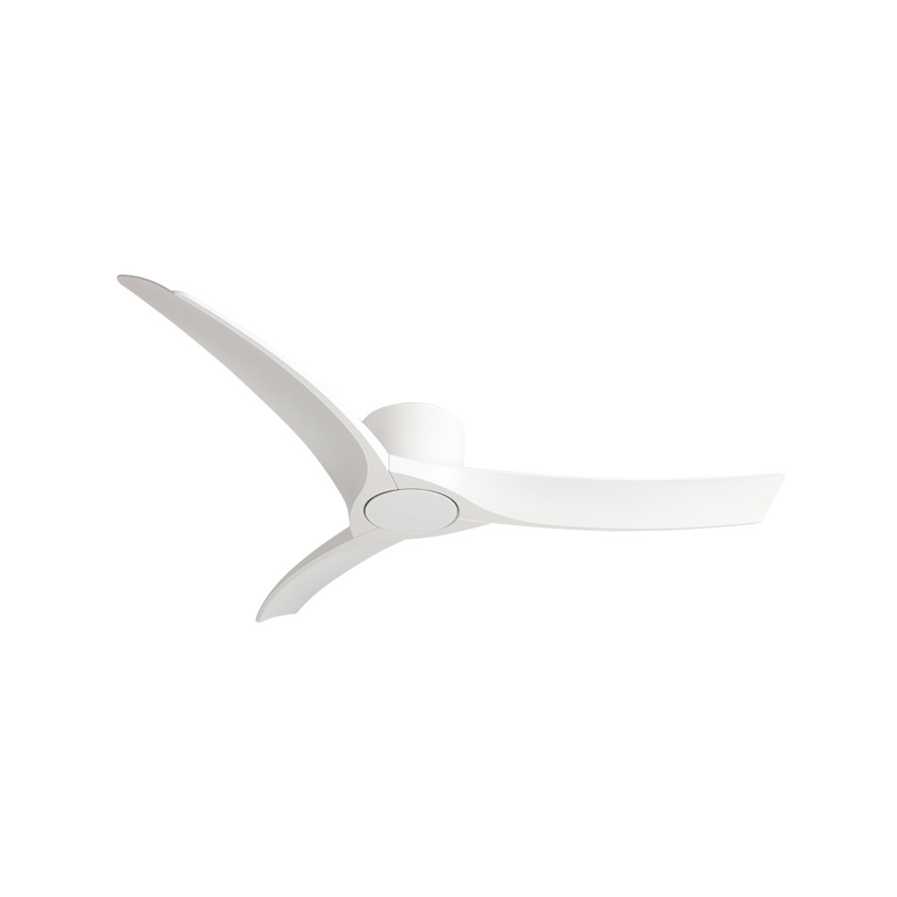 ZAMBELIS D1328 Fan with Remote Control and Switch DESIGN Matte White 25396