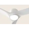 Ventilator ZAMBELIS D1328 met Afstandsbediening en Schakelaar DESIGN Mat Wit 25396