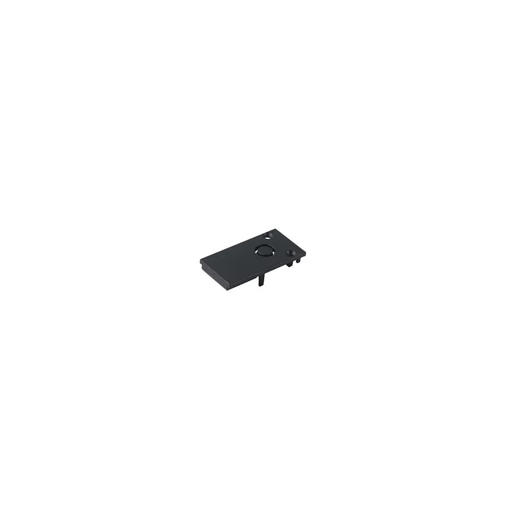 Embout de fermeture avec Trou pour Rail Magnétique ZAMBELIS DESIGN Noir 2098-B